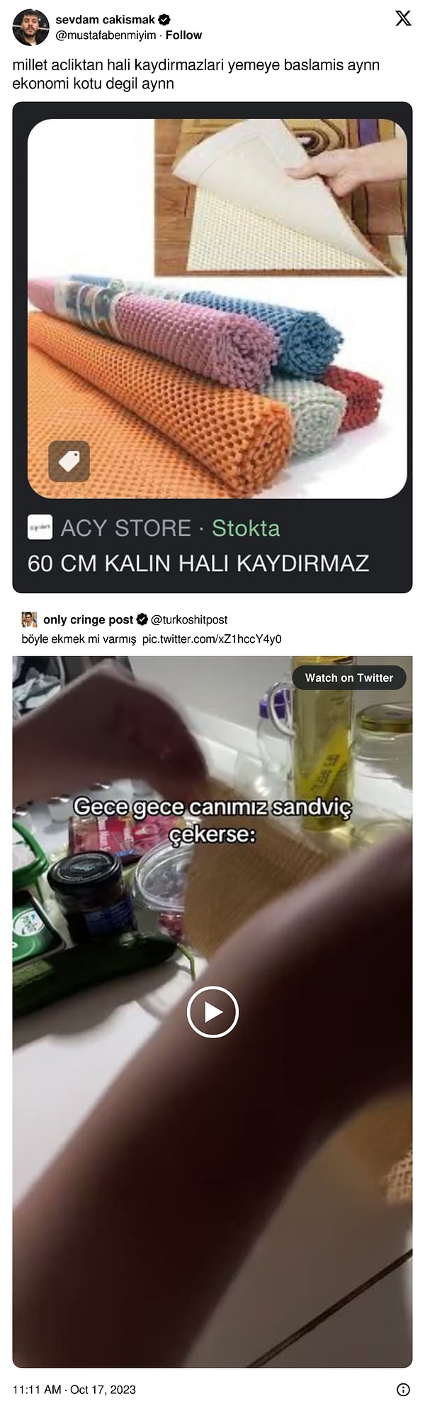 Kaydırmaz yenmiyor mu?