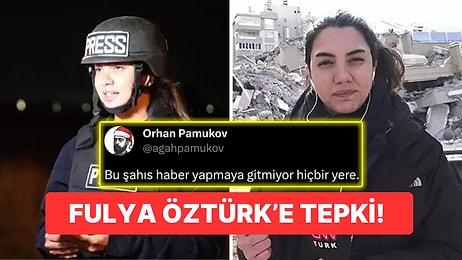 Bir Kullanıcı, Fulya Öztürk'ü "Haber Yapmaya Değil Haber Olmaya Gidiyor" Diyerek Topa Tuttu!