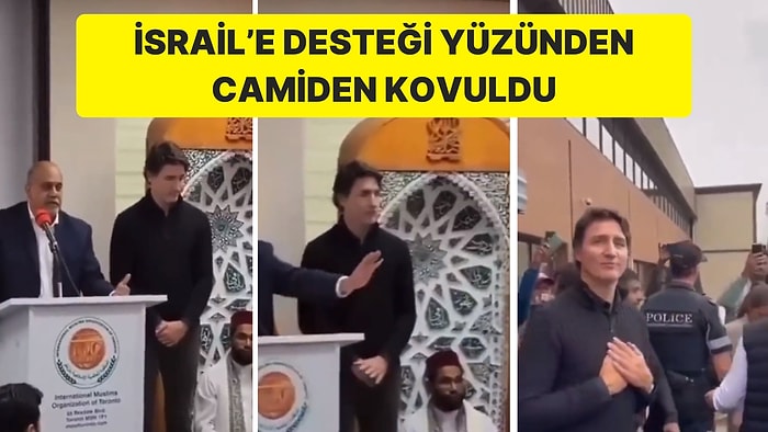 Kanada Başbakanı Justin Trudeau Camiden Kovuldu