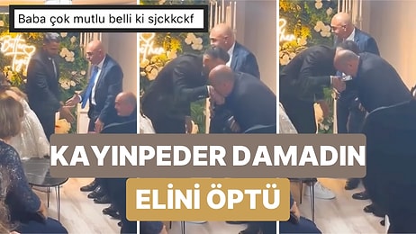 Kız İsteme Töreninde Heyecandan Damadının Elini Öpen Babanın Gülümseten Anları