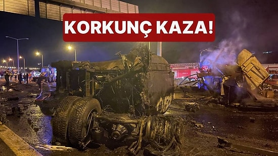 TAG Otoyolu'nda Korkunç Kaza! TIR 3 Araca Çarptı: Ölü ve Yaralılar Var