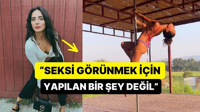 Eski Müzik Grubu Hepsi'nin Üyesi Yasemin Yürük'ün Direk Dansı İsyanı