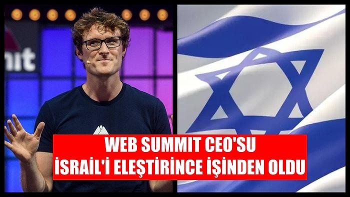 Web Summit CEO'su Paddy Cosgrave İsrail'i Eleştirince İstifa Etmek Zorunda Kaldı