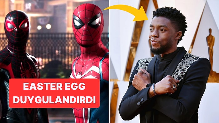 Spider Man 2 Oyunundan Hayatını Kaybeden Ünlü Oyuncu Chadwick Boseman'a Hüzünlendiren Gönderme