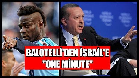 Mario Balotelli Cumhurbaşkanı Erdoğan'ın 'One Minute' Videosuyla Filistin'e Destek Verdi