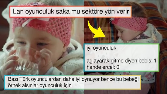 "Hayat Şarkısı" Dizisinde Bahar Bebeğin Oyunculuğu Tüm Sektöre Taş Çıkarttı