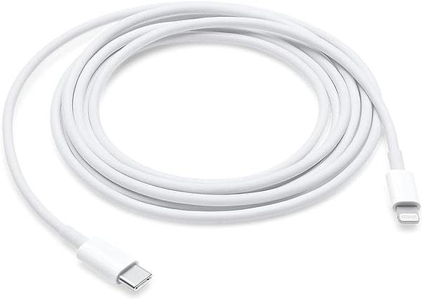 8. Apple USB-C Lightning Kablosu