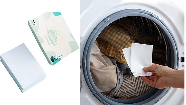 8. TOPINCN - 30 Adet Kağıt Çamaşır Deterjanı