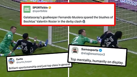 Muslera'nın Rakibi Rosier'in Sakatlanmasını Önlediği Anlar Dünya Basınının Gündeminde