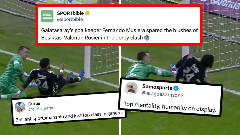 Muslera'nın Rakibi Rosier'in Sakatlanmasını Önlediği Anlar Dünya Basınının Gündeminde