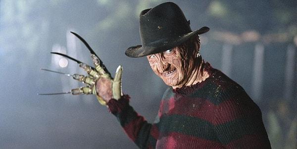 11. Herkesin bildiği Elm Sokağında Kâbus (A Nightmare on Elm Street) filminden Freddy Kreuger.