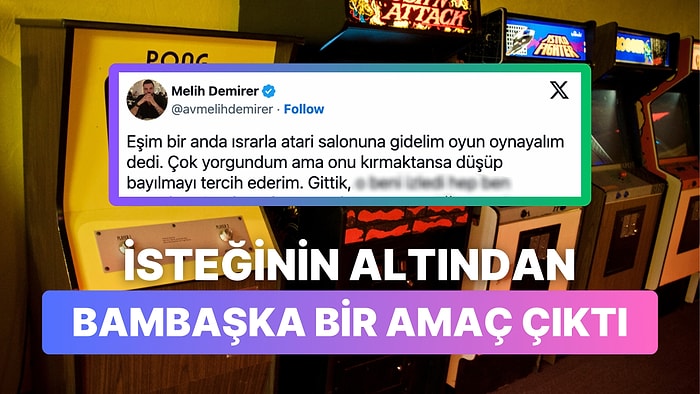 Eşini Israrla Atari Salonuna Götürmek İsteyen Kadının Niyetinin Altından Çıkan Düşünce Kalbinizi Eritecek