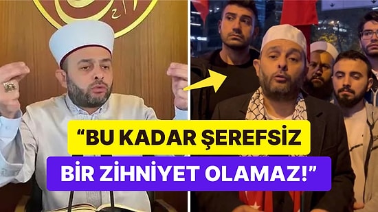 İsrail Konsolosluğu Önünde Biber Gazı Yiyen İmam Halil Konakçı Yeni Açıklamalarıyla Gündem Oldu