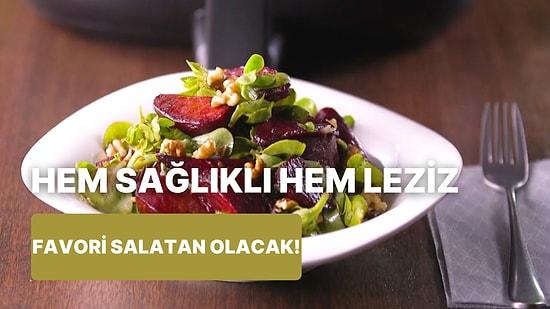 Sağlıklı Beslenmek İsteyenlere: Airfryer'da Pancarlı Salata Nasıl Yapılır?