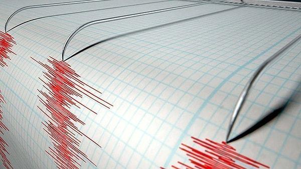 Saat 03.39'da meydana gelen deprem, yerin 7.5 km derinliğinde gerçekleşti.