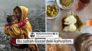Gazze'deki Kahvaltısını Paylaşan Filistinli Adama İnanmayan Kişi Tartışmanın Fitilini Fena Ateşledi