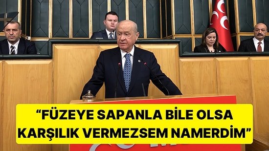 Devlet Bahçeli Gazze Çıkışında Israrlı: “Füzeye Karşı Sapanla Bile Durmazsam Namerdim”