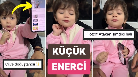 Dilan Polat'ın Şarkısıyla Dans Eden Miniğin Kendisine Hayran Bırakan Hareketleri