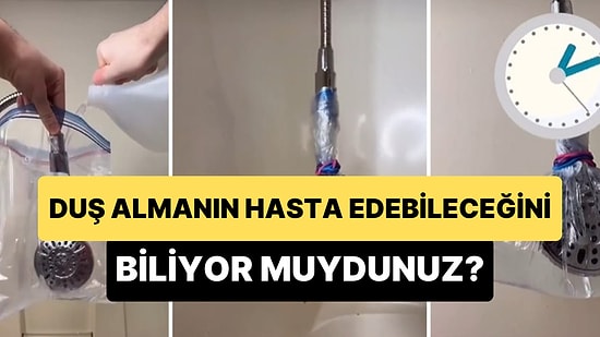 Duş Başlığınız Sandığınız Kadar Temiz Olmayabilir! 'Duş Başlığı Hastalığı' Nedir?