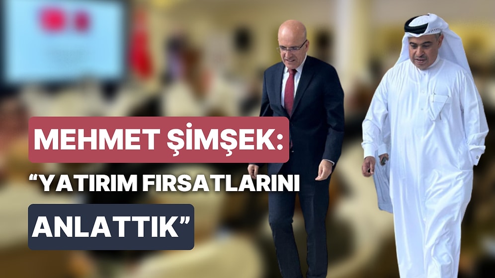 Mehmet Şimşek'in BAE, Katar ve Suudi Arabistanlı Körfez Turu Başladı