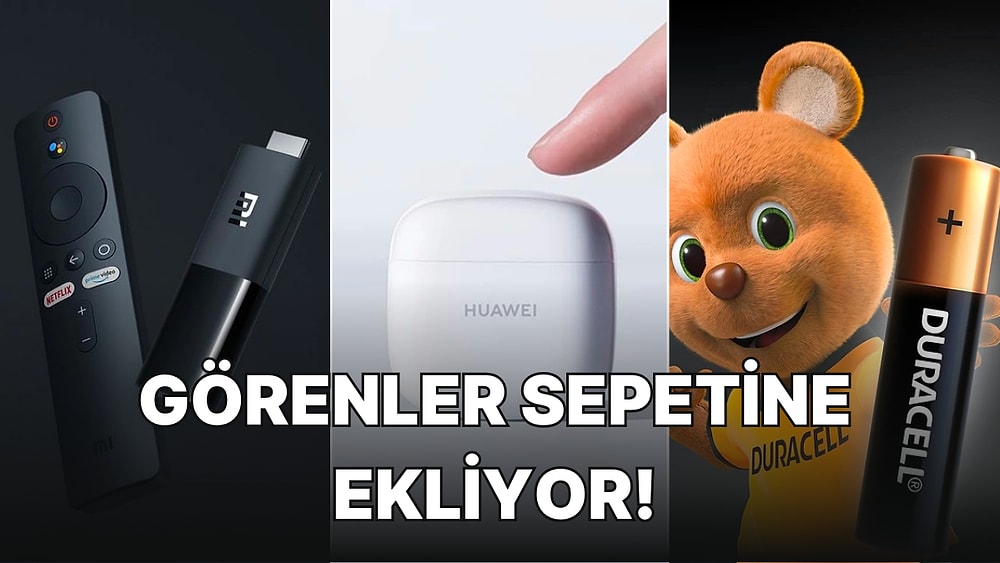 Herkesin Sepetinde! Elektronik Kategorisinin Çok Satanlar Ürünleri