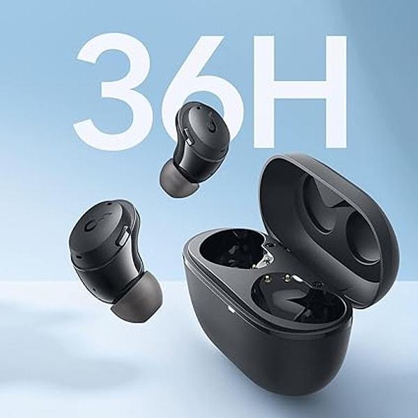12. Anker SoundCore Dot 3i Siyah Bluetooth Kulak İçi Kulaklık