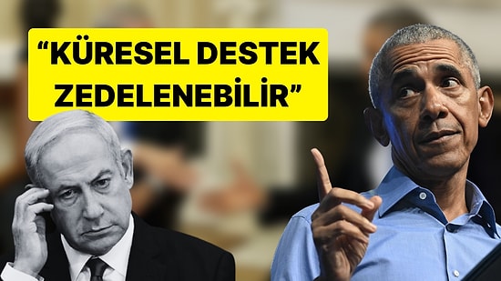 Obama'dan İsrail'e Çarpıcı Uyarı: "Strateji Geri Tepebilir"
