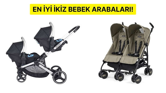 İkiz Ebeveynlerinin Hayatını Kurtaracak Bebek Arabaları ve Bebek Arabası Ekipmanları