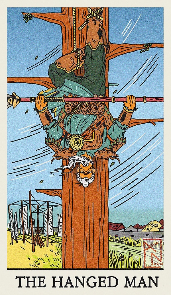 The Hanged Man - Surrender, Perspective Shift, and Inner Peace