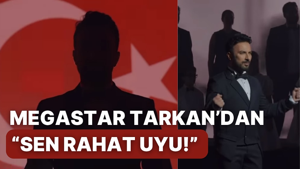 Cumhuriyet'in 100. Yılına Özel Megastar Tarkan'ın "Sen Rahat Uyu" Marşı Yayınlandı!