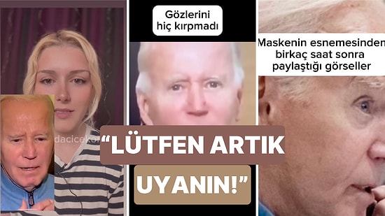 Joe Biden'ın Gelişmiş Bir Klon Olduğunu Açıklayan Türk Sosyal Medya Kullanıcısının Beyin Yakan Videosu