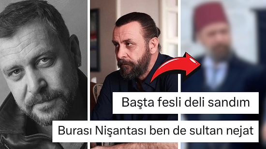 Osmanlı Döneminde Yaşasaydı Nasıl Olurdu Diye Düşünülen Nejat İşler'in Fotoğrafına Gelen Güldüren Yorumlar