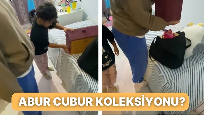 Abur Cubur Zulası Yapan Minik Kızın Abur Cuburlarına Müdahale Edilince Verdiği Tepki Çok Hoşunuza Gidecek