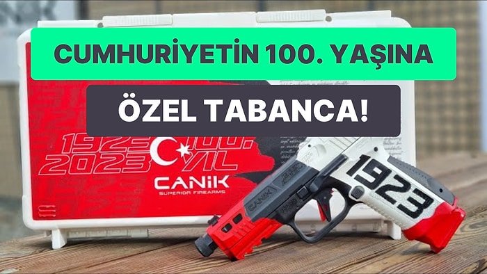 Cumhuriyetin 100. Yılına Özel Tabanca Üretildi!