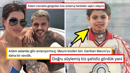 Wanda Nara, Mauro Icardi'nin Küçükken Aç Kalmamak İçin Avladığını Söyleyerek Ağızları Açık Bıraktı