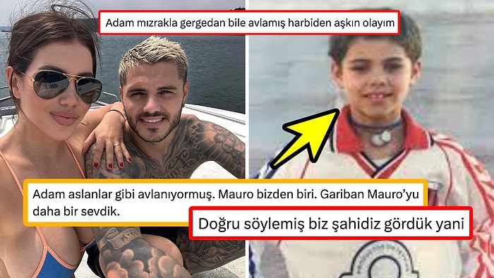 Wanda Nara, Mauro Icardi'nin Küçükken Aç Kalmamak İçin Avladığını Söyleyerek Ağızları Açık Bıraktı