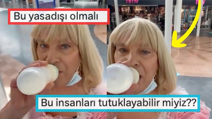 Bebek Bezi Fetişizmi Olan Yaşlı Bir Adamın Alışveriş Merkezindeki Görüntüleri İnfial Yarattı