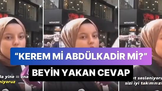 'Kerem Aktürkoğlu mu Abdülkadir Ömür mü?' Sorusuna Verdiği Cevapla Beyinleri Yakan Kadın