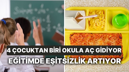 Okulu Bırakan, Okula Aç Giden Çocuklar: Eşitsizliğin Arttığı Eğitimde Ekonomik Sorunlar Raporu Yürek Burktu