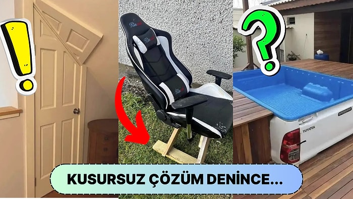 Buldukları Birbirinden Saçma Çözüm Yollarıyla Kendinizden Geçmenize Sebep Olacak 17 Tasarım