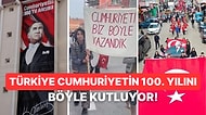 Cumhuriyetimizin Yüzüncü Yaşına Günler Kala Ülkemizin Dört Bir Yanından Kutlama Manzaraları