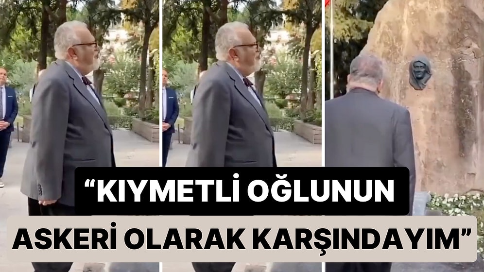 Prof. Dr. Celal Şengör, Atatürk'ün Annesi Zübeyde Hanım'ın Mezarını Ziyaret Etti: "Sana Şükran Borçluyuz"