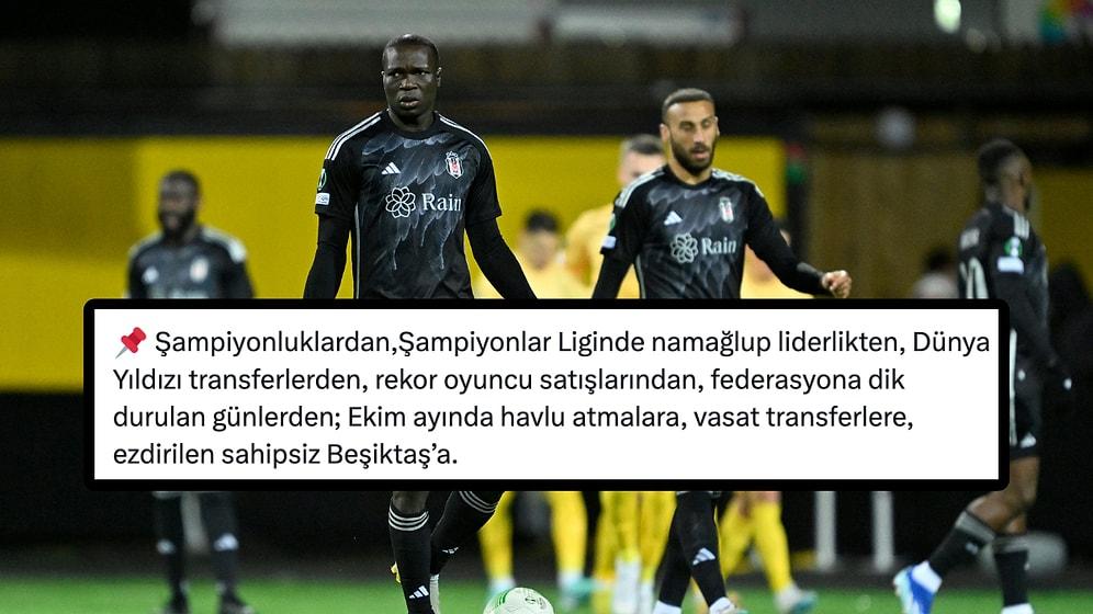 Bodo/Glimt Karşısında 3-1 Yenilen Beşiktaş'a Taraftarlarından Gelen Tepkiler