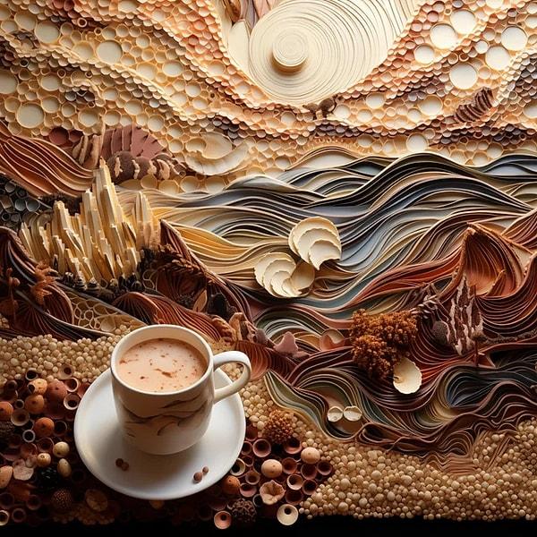 6. Van Gogh kahve yaparsa 👇
