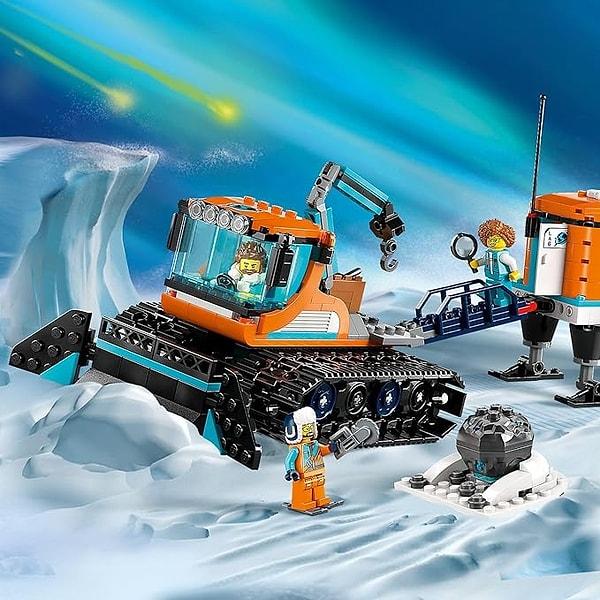 3. LEGO City Kutup Keşif Kamyonu ve Mobil Laboratuvarı Oyuncak Yapım Seti