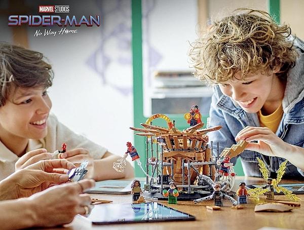 16. LEGO Marvel Örümcek Adam Son Savaş Oyuncak Yapım Seti