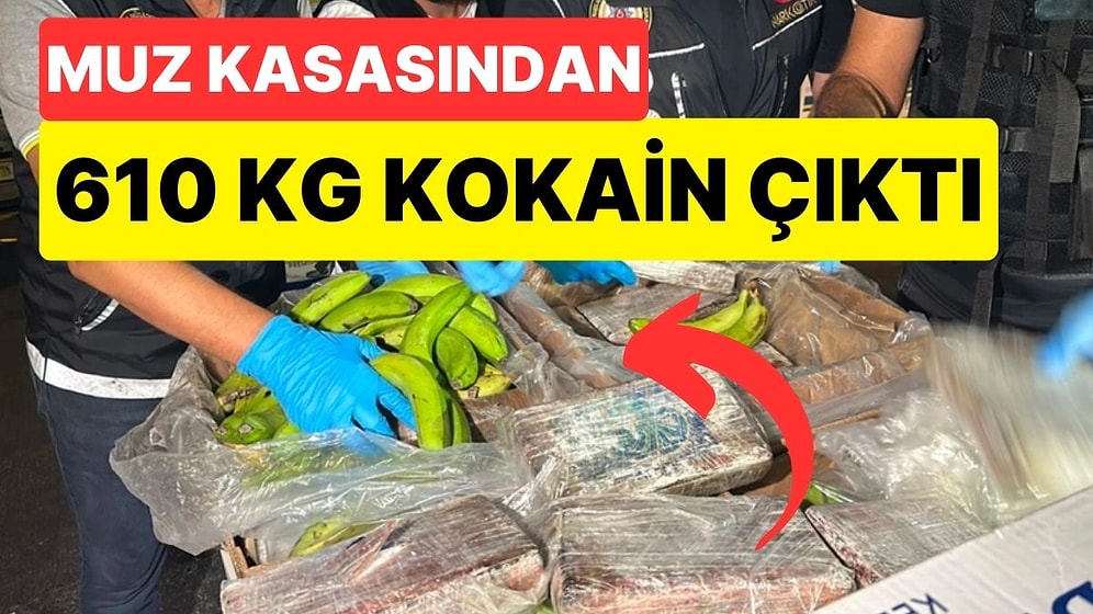 İçişleri Bakanı Ali Yerlikaya Açıkladı: Mersin Limanı'nda 610 Kilo Kokain Ele Geçirildi