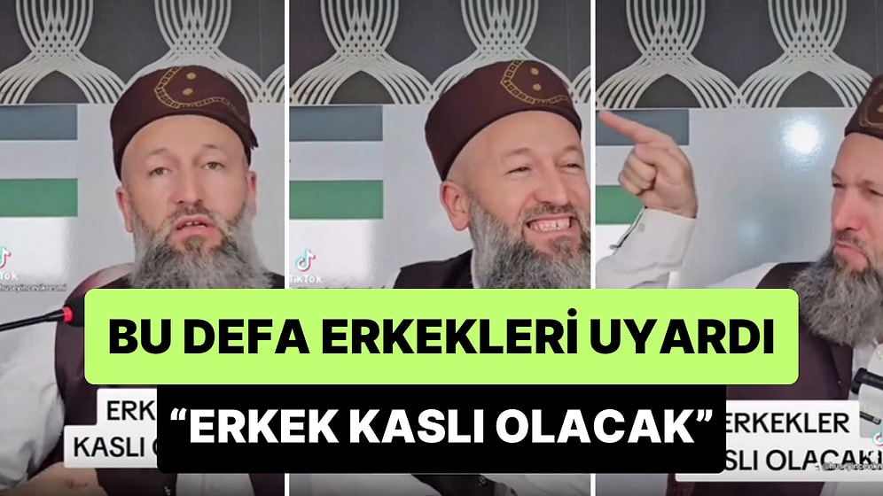 Hüseyin Çevik, 'Erkekler Kaslı Olacak' Dedi: "Gavurlar 'Ne Oluyor Bu Müslümanlara?' Diyecek"