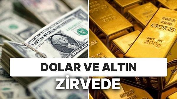 Altın Savaş, Dolar Gerilimi Seviyor: Dolar ve Altında Yeni Zirveler!