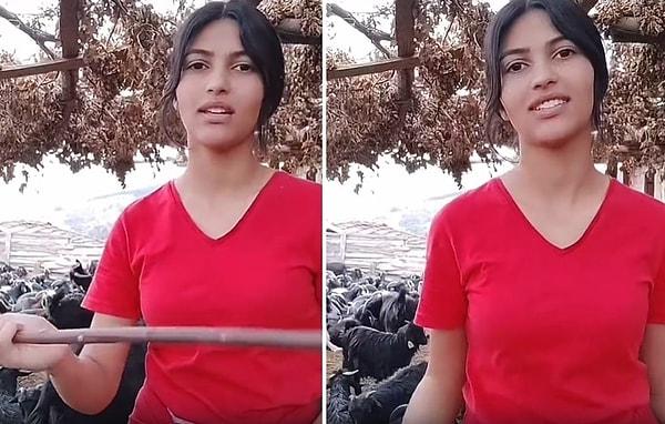 Köy hayatından paylaştığı videolar ile de sık sık viral olan kadın, gün içerisinde yaptıklarını anlattığı videosu ile de çok konuşuldu.